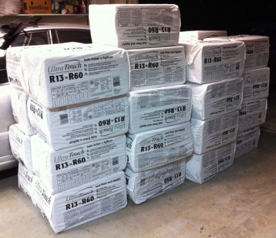 Lots of insulation